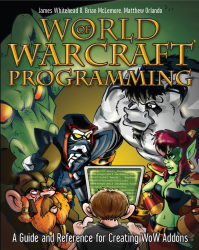 World of Warcraft Programming Cover